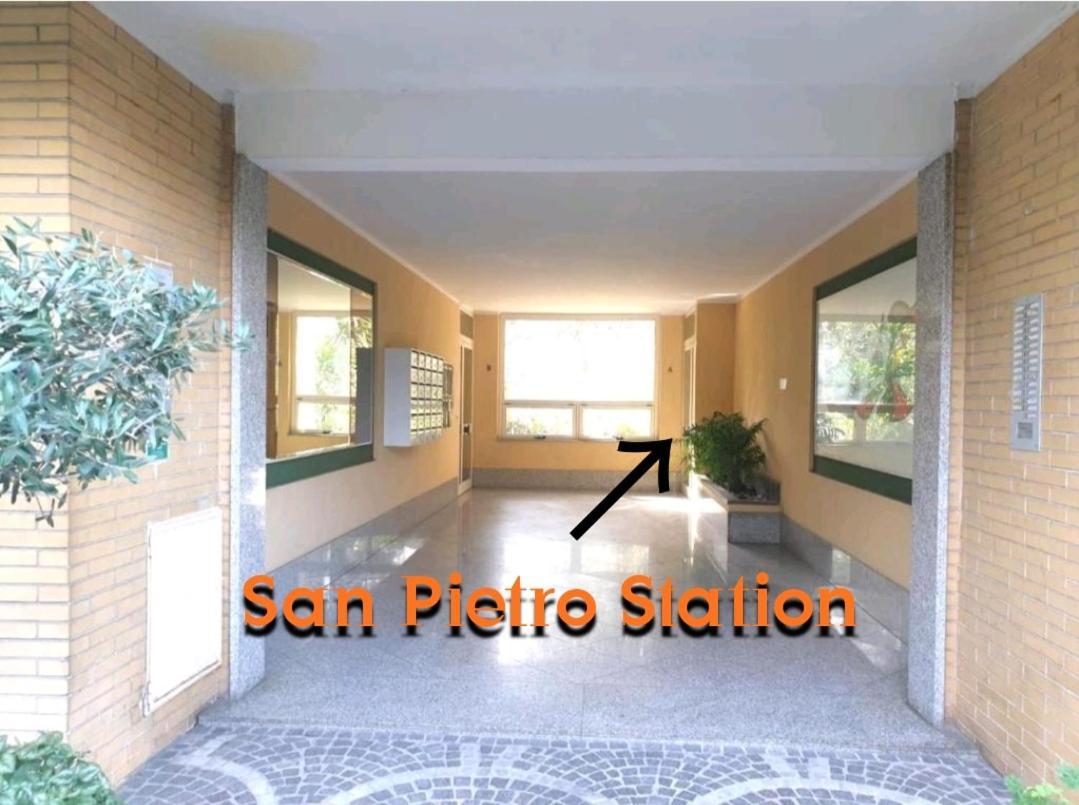 San Pietro Station Apartment Рим Екстериор снимка
